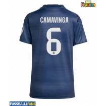 Real Madrid Eduardo Camavinga #6 Auswärtstrikot Frauen 2025-26 Kurzarm